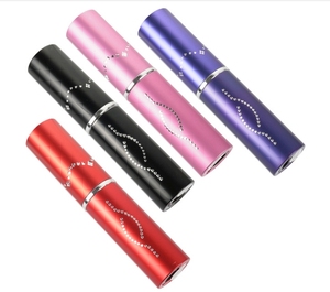 Factory Sale High Power Rechargeable <b>LED</b> promotional <b>Flashlight</b> Lipstick Torch Light for Women's Self Defense Outdoor - Product Image 4