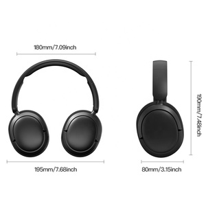 Auriculares Inalámbricos Plegables con Cancelación de Ruido ANC, Sonido de Alta Fidelidad con Graves Profundos, Resistentes al Agua IPX4 5.4, JL Touch DJ - Product Image 4