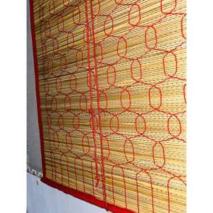 Stores enrouleurs tissés en bambou naturel et écologique, taille 4x6FT, stores et volets en bambou faits à la main de haute qualité - Product Image 2