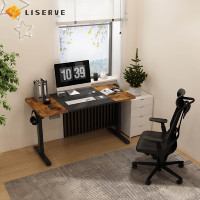 Bureau de direction motorisé réglable Mstar en acier, table assis-debout électrique avec mémoire et verrouillage automatique pour bureau commercial