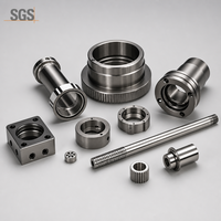 Pièces usinées CNC de précision sur mesure en acier inoxydable, services de perçage, tournage et fraisage, haute tolérance 0,005 mm, OEM ODM Métal