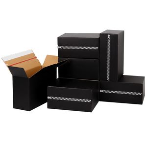 Caja de Envío con Cierre de Cremallera, Logotipo Personalizado, Color Personalizado, Materiales Reciclados, Caja de Envío de Cartón para Negocios - Product Image 5
