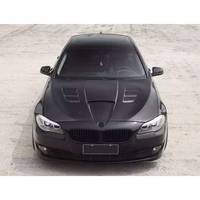Capot perforé en fibre de carbone de remplacement pour BMW Série 5 F10 F18, capot modifié, pièces et accessoires de carrosserie automobile