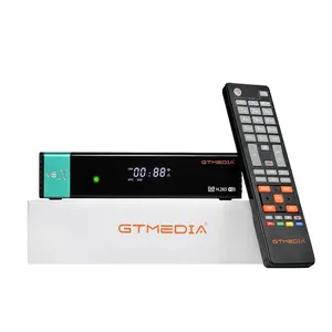 GTMEDIA V7 PIÙ H.265 DVB S2 Ricevitore Satellitare Digitale DVB T2 Set Top Box di Supporto PowerVu USB Wifi di Rete condivisione Cccam