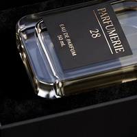 Confezione Regalo Premium Personalizzata per Eau De Parfum Nera e Scatola Magnetica per Fragranze con Scatola di Carta per Profumo