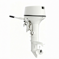 Moteur hors-bord essence 2 temps 40 CV 2 cylindres YAHATSU T40S/L neuf, compatible avec les pièces détachées de bateaux Yamaha.