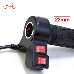 24V/36V/48V phổ Xe đạp điện xoắn ga về phía trước đảo ngược nút Xe tay ga điều khiển tốc độ xe máy chuyển đổi - Product Image 5