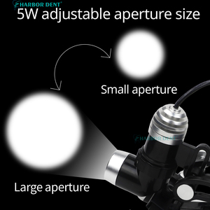Loupes dentaires 2,5X/3,5X, <span class=keywords><strong>loupe</strong></span> de <span class=keywords><strong>dentiste</strong></span>, électrique, haute intensité, luminosité réglable, batterie rechargeable, dentisterie - Product Image 4
