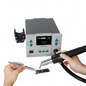 Estación de Soldadura y Retrabajo con <span class=keywords><strong>Pistola</strong></span> de <span class=keywords><strong>Aire</strong></span> <span class=keywords><strong>Caliente</strong></span> AIFEN 861DW para Placas PCB de Teléfonos, Calentamiento Rápido con Pantalla Digital Inteligente - Product Image 5