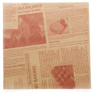 Custom Newsprint Fast Food Shop Deli <b>Paper</b> Sheet for Wrapping for Oil Resistance Hamburger Sandwich <b>Paper</b> Greaseproof - Product Image 3