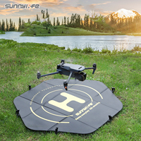 Sunnylife 80cm (31in) Drone Landing Pad Fast-Fold Double-Side Waterproof pour DJI Mavic 3 Pro/ Phantom 4 Pro/ Autel EVO II