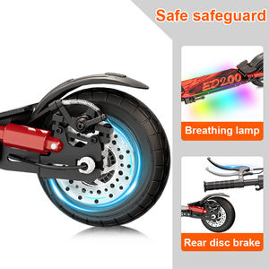 200 इलेक्ट्रिक स्कूटर शक्तिशाली वयस्क 200w 36v 5.2आह बच्चों के लिए रबीड इलेक्ट्रिक स्केटबोर्ड - Product Image 6