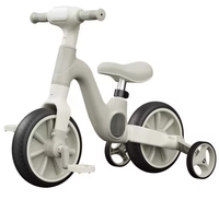 Nouveau modèle 2026 : Tricycle double siège pour enfants, jouet en métal de haute qualité à 4 roues avec roues en plastique, vélo jumeau pour enfants