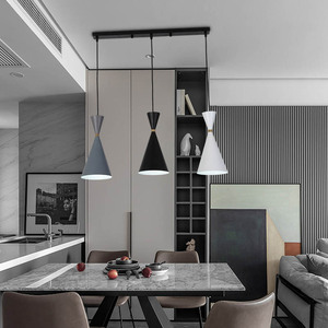 Moderno 40W E27 3-lampada luce <span class=keywords><strong>a</strong></span> <span class=keywords><strong>sospensione</strong></span> in alluminio rotonda decorativa <span class=keywords><strong>a</strong></span> LED <span class=keywords><strong>sospensione</strong></span> lampadario per casa Hotel per <span class=keywords><strong>soggiorno</strong></span> - Product Image 5