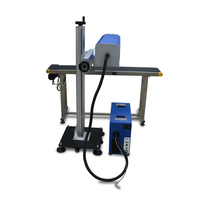 Machine de marquage laser CO2 volante Quantum Laser 20W 30W 50W pour la ligne d'assemblage de souvenirs, de câbles et de fils, et d'instruments