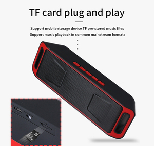 LAIMODA Portable HiFi Sans Fil Haut-Parleur Basse Altavoz TF Radio FM caixa de som Barre de Son - Product Image 5