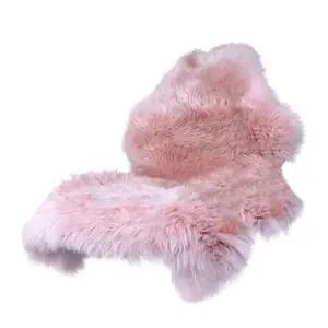 Real sheepskin fur rug genuine latest style