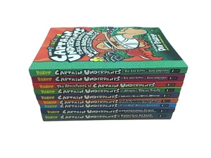 2025 New Pulida Arrived 14 Pcs/set Captain Underpants Full Color Smooth Paper <span class=keywords><strong>Comic</strong></span> Dav Pilkey Picture <span class=keywords><strong>Comic</strong></span> Books for <span class=keywords><strong>Kids</strong></span>. - Product Image 3