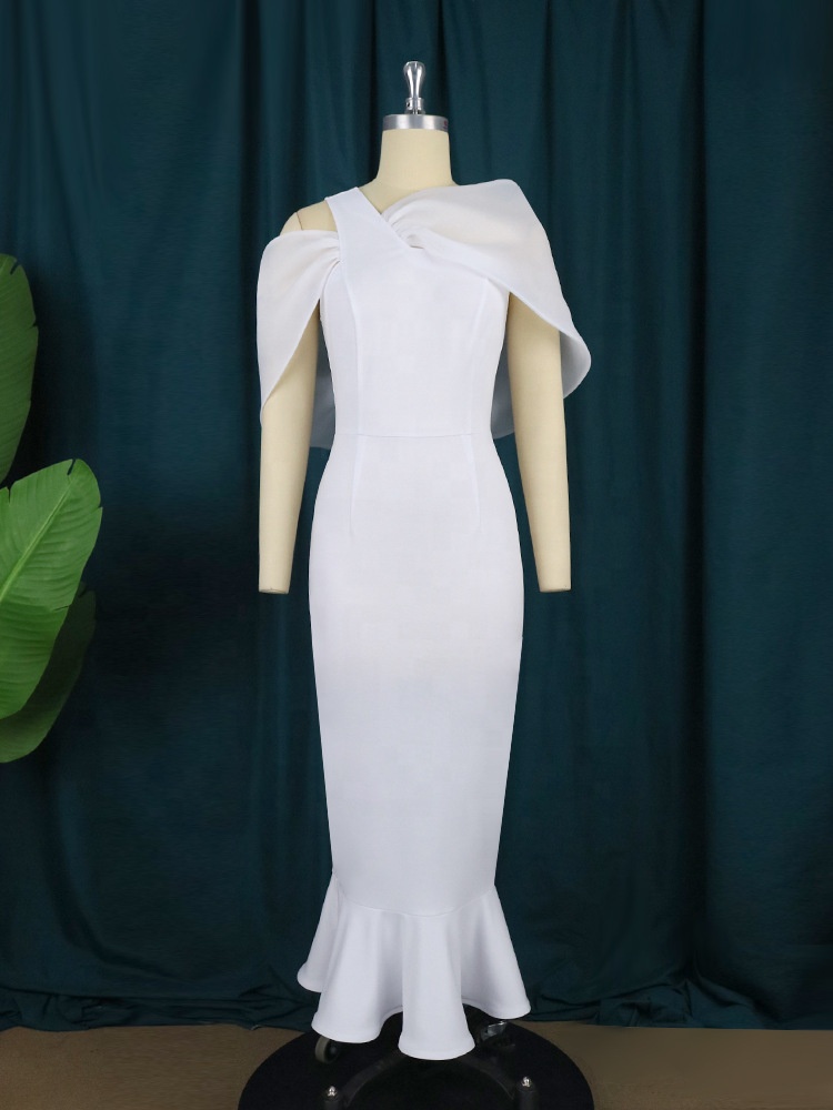 white dress for woman birthday party