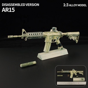 Pistola <span class=keywords><strong>giocattolo</strong></span> in metallo fornitura di fabbrica 1:3 rimovibile Mini pistola <span class=keywords><strong>giocattolo</strong></span> mimetica modello in lega di zinco <span class=keywords><strong>cecchino</strong></span> personalizzato - Product Image 3