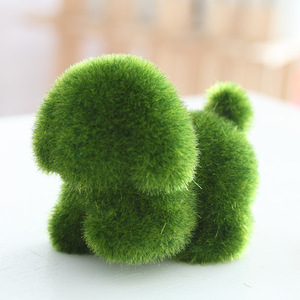 <span class=keywords><strong>Gazon</strong></span> artificiel en mousse pour animaux, lapin, lapin poilu floqué, alpaga, écureuil, chiot, chien, plante - Product Image 5