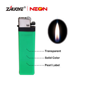Vente en gros Briquet jetable honnête Briquet à gaz en pierre de silex Mini Briquet à silex rechargeable - Product Image 2