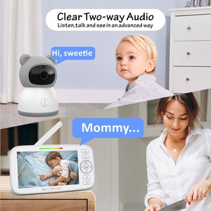 Promotion : Caméra de surveillance pour bébé 5 pouces 720P à prix avantageux - Product Image 5