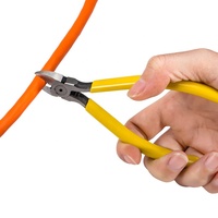 Cortador de cable de red Linkwylan, cortador de alambre eléctrico, herramienta de corte, cortador lateral para trabajos de corte precisos