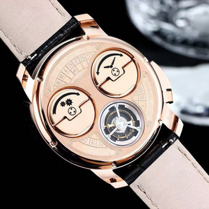 Nouvelle montre en or rose 2025, diamètre 44 mm, hauteur 16,3 mm, montre mécanique à tourbillon volant, montre de luxe haut de gamme pour homme - Product Image 6