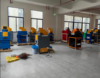 Granulateur de câbles usagés de petite taille, à moteur, haute productivité, automatique, certifié CE, machine de recyclage de câbles