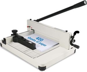 Taglierina Manuale Compatta 858 <span class=keywords><strong>A4</strong></span> A3 con Piedini Antiscivolo e Design Portatile per Piccoli Uffici e Uso Personale - Product Image 1