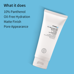 Marque privée 10% vitamine B5 lotion hydratante rafraîchissante de contrôle de l'huile panthénol crème réparatrice apaisante pour peau grasse - Product Image 5