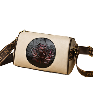 Bolso de Hombro con Estampado de Elefante, Bolso Bandolera de PU con Cierre, Bolso Vintage para Mujer para Viajes Diarios - Product Image 1