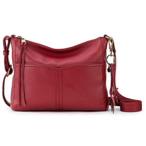 Venta al por mayor nueva moda de cuero de la PU de las mujeres bandolera de hombro hecho de fábrica de alta calidad personalizado Logotipo de cuero bandolera - Product Image 1