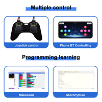 Kit de Brazo Robótico Keyestudio Micro Bit, Kit Educativo Inteligente de Brazo Robótico Mecánico para Microbit