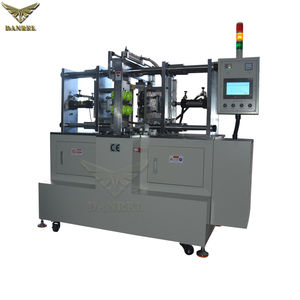 เครื่องเชื่อมแผ่นเหล็กอัตโนมัติแบบมีรูสำหรับลูกพลาสติกพรุนเครื่องเชื่อมซิงค์ความร้อนดีไซน์แนวนอน - Product Image 1