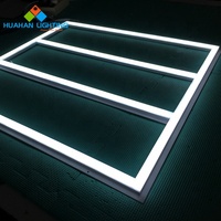 595x595mm A MENÉ la lumière de panneau de grille 54W voyant de gril lumière de panneau de bureau de plafond