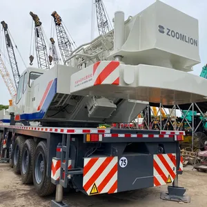사용된 100 톤 이동할 수 있는 기중기 Zoomlion 트럭 기중기 100 t QY100