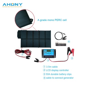 <span class=keywords><strong>Kit</strong></span> de panneaux solaires portables 200W (10x20W) <span class=keywords><strong>pour</strong></span> recharge de batterie au lithium, <span class=keywords><strong>camping</strong></span>-<span class=keywords><strong>car</strong></span>, caravane, motorhome, maison, télécommande - Product Image 3