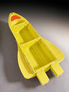 Bateau de pêche pliable en plastique à faible entretien, montable sur véhicule - Product Image 4