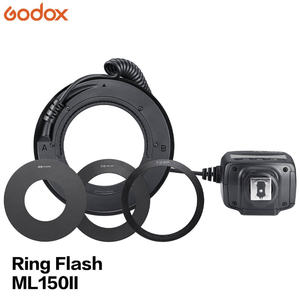 Flash de Anillo Macro Godox ML-150II, Luz LED de Anillo de 5800K, Flash Speedlite para Cámaras DSLR Canon, Nikon, <span class=keywords><strong>Sony</strong></span>, Fuji, Olympus - Product Image 5