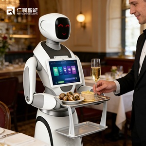 Robot di Servizio Intelligente con Navigazione AI per Consegna Cibo, Caffè, Ristoranti, Hotel e Reception - Product Image 4