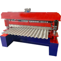 Machine de formage à rouleaux pour tôles ondulées en acier galvanisé pour la fabrication de tuiles de toit en aluminium