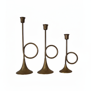 Candelero de Metal de latón de la más alta calidad más vendido, candelabro decorativo de mesa de hierro, decoración del hogar, precio al por mayor - Product Image 1