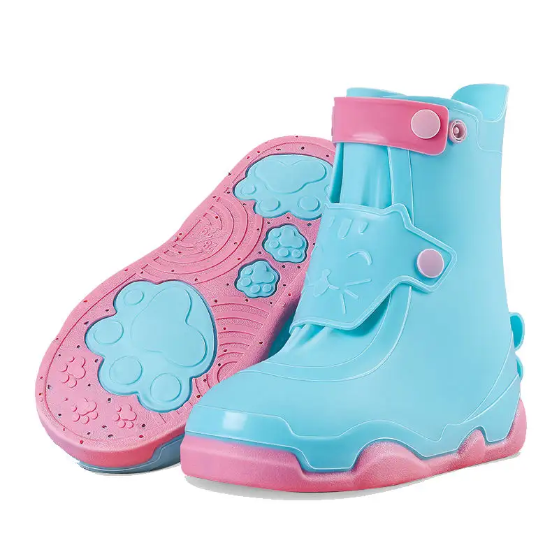 Amazon hot sale rain reusable waterproof protector rain boots kidproof sport shoe covers