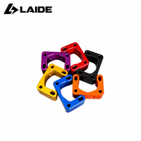 Pad Pengangkat Setang 25mm untuk Sepeda Listrik Off-Road Sur Ron Light Bee, Aksesoris Peninggi Setang CNC Multi-Warna