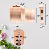 Observatoire des abeilles sauvages : Maisons pour abeilles pollinisatrices, maisons pour abeilles pollinisatrices pour les amateurs de jardin