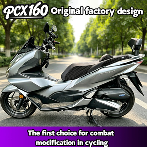 혼다 PCX160 오토바이 시트 커버 개조 시트 어셈블리 (새로운 모델) - 편안하고 부드러운 등받이 시트 가방 포함 - Product Image 3