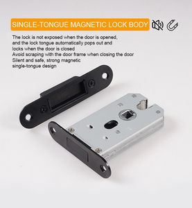 Đòn bẩy nhà riêng tư trong nhà bằng gỗ từ Lỗ mộng đơn giản giấu núm cửa với nhà kéo tối giản phòng ngủ khóa xử lý Bộ - Product Image 4