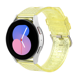 Correa de Silicona Brillante para <span class=keywords><strong>Samsung</strong></span> Galaxy Watch5pro, Correa de Reloj de TPU Transparente, 20/22mm - Product Image 3
